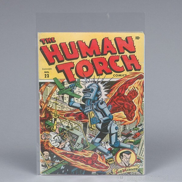 Polypropylene Golden Age Comic Bags